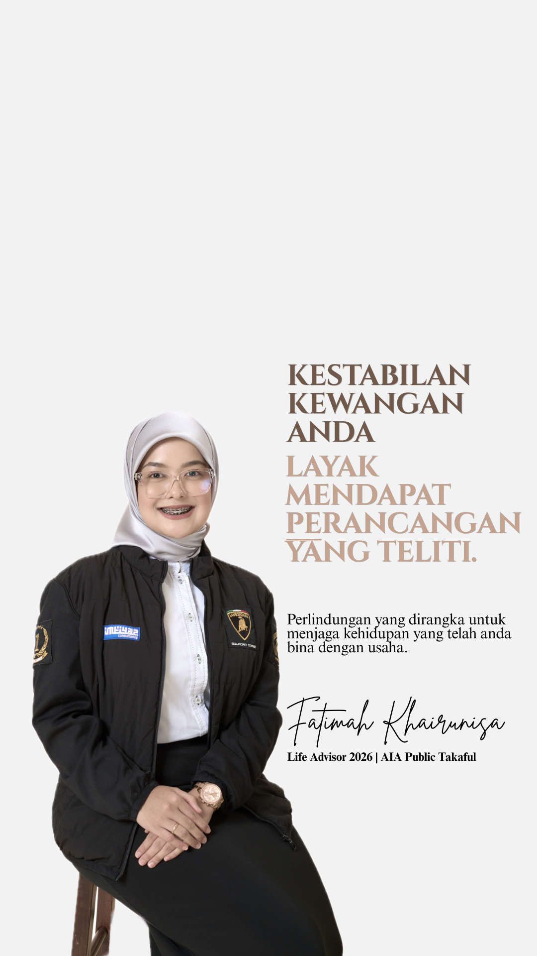 Fatimah Khairunisa, Life Advisor AIA